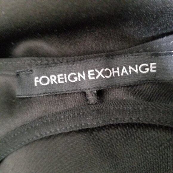 Foreign Exchange Black Peplum Sexy Back Dress - Picture 5 of 5